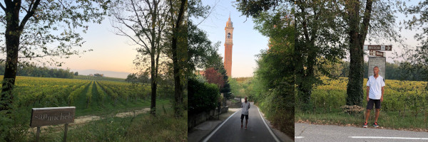 Capriano del Colle lungo la Tappa 29 del Cammino di Santa Giulia, tratto tra Leno e la pianura bresciana