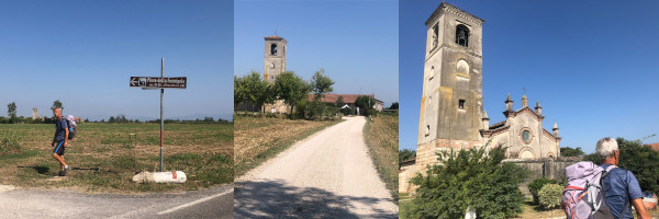 Pieve della Formigola lungo l’itinerario turistico CSG-T029IT-V25 del Cammino di Santa Giulia