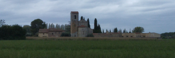 Pieve di Santa Giulia a Caprona, arrivo della Tappa 3 del Cammino di Santa Giulia da Siberia (Crespina) a Caprona