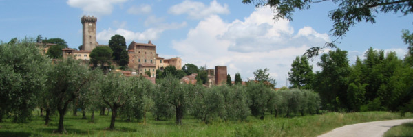 Variante pianeggiante del Cammino di Santa Giulia da Caprona a Vicopisano passando per Uliveto e Lugliano