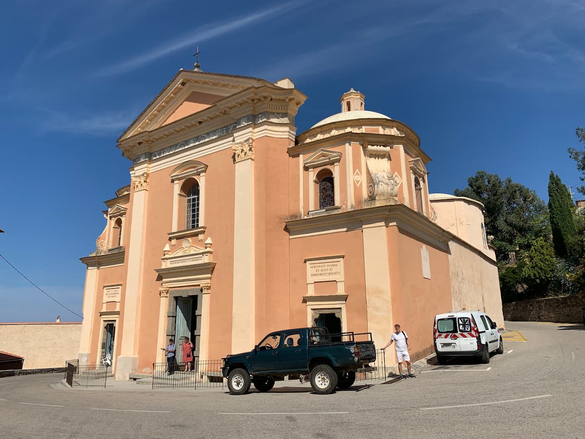 Église Saint-Thomas di Belgodère in Balagna, chiesa barocca con reliquia di Santa Giulia