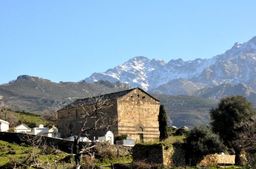 Chiesa romanica di San Ranieri, piévanie di Pino, Balagna, Corsica